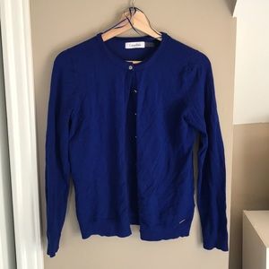 Royal blue Calvin Klein sweater